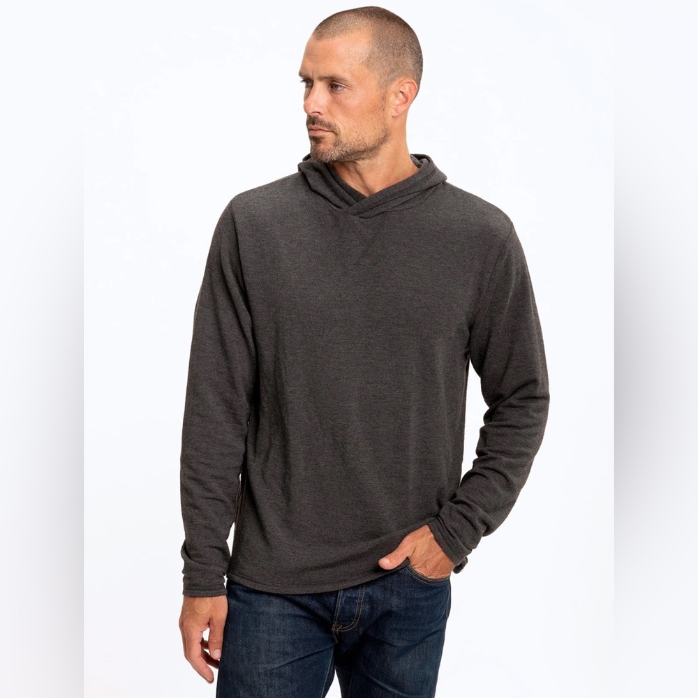Threads 4 Thought Gray Dex Featherweight Pullover… - image 1